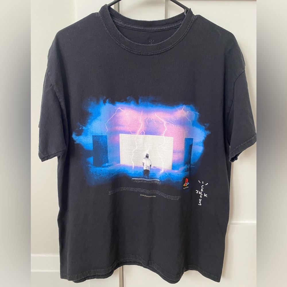 Travis Scott Black T-Shirt Size Medium